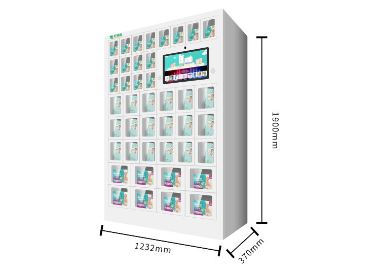 42格18.5吋觸摸屏智能售貨機(jī)